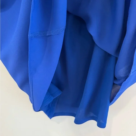 AB Studio Dress with Unique Sleeves Size Lg - Picture 6 of 11